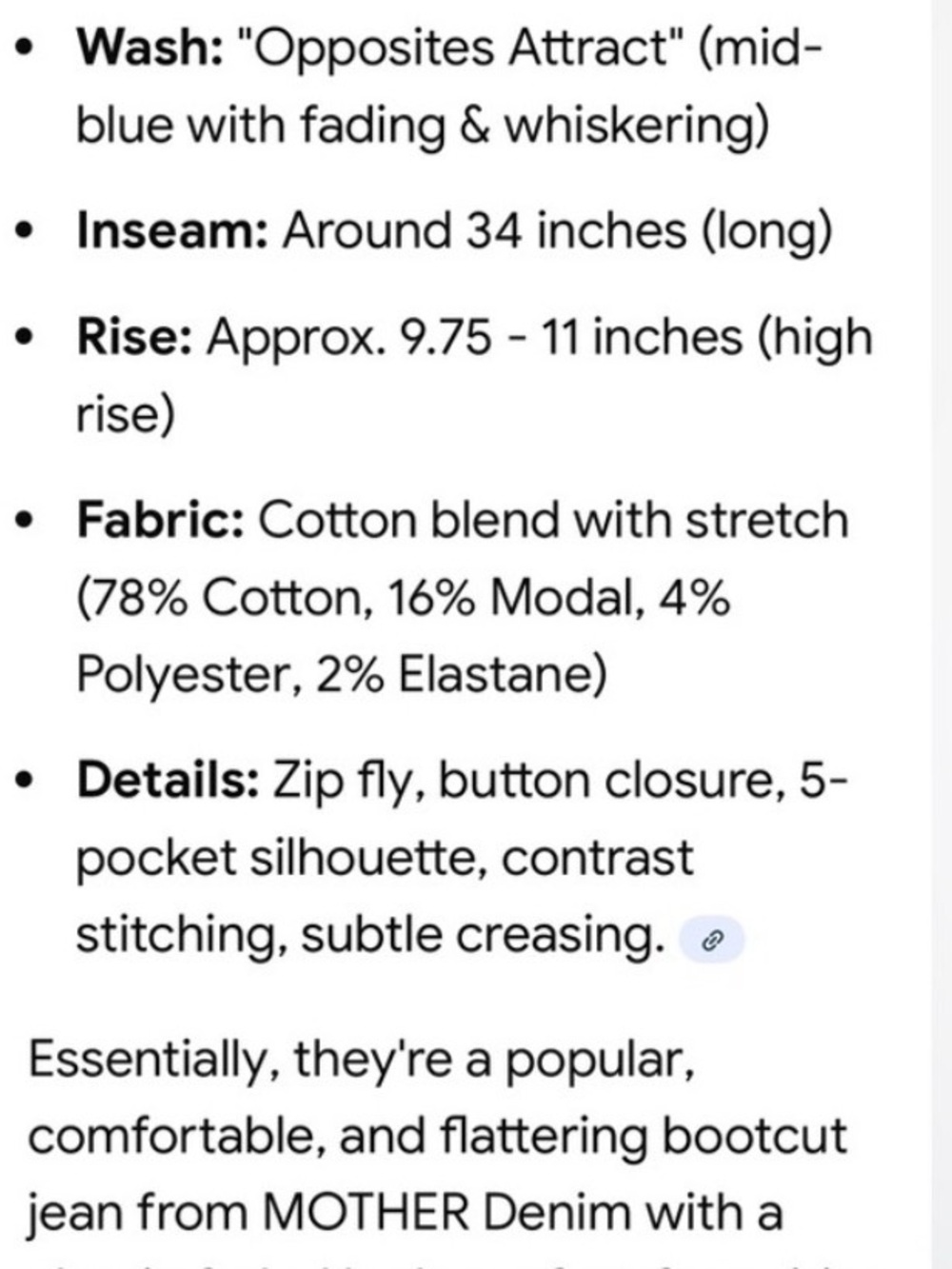 MOTHER Indigo Straight-Leg Women's Jeans - Picture 6 of 13